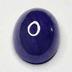 7.28ct Bleu Saphir cabochon ovale 11.9x9.5mm