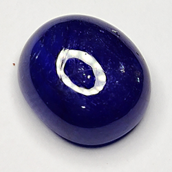 6.64ct Zaffiro Blu cabochon ovale 11.2x9.8mm