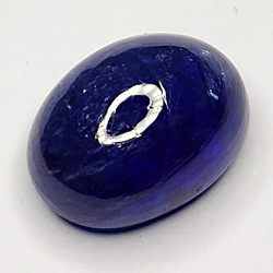 4.54ct Blue Sapphire cabochon oval 10.3x7.3mm