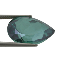 20,90ct Green Topaz Pear Cut