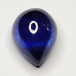 7,86ct Blauer Saphir cabochon birne 11.9x9.0mm