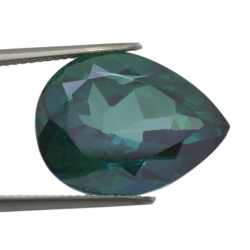 20,90ct Green Topaz Pear Cut