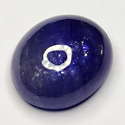 6.89ct Bleu Saphir cabochon ovale 11.9x10.1mm