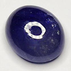 6.89ct Bleu Saphir cabochon ovale 11.9x10.1mm