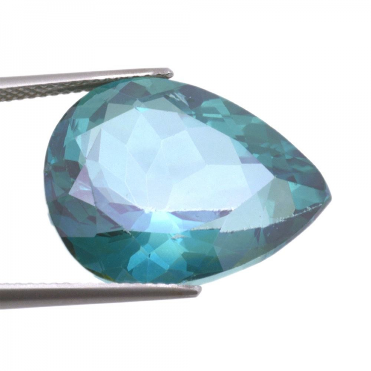 25,84ct. Green Topaz Pear Cut