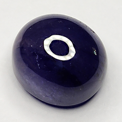 8.81ct Zafiro Azul cabujón oval 10.7x9.3mm