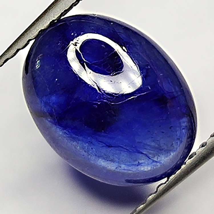 4.44ct Zafiro Azul cabujón oval 11.0x8.5mm