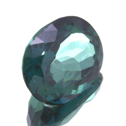 17,86ct. Green Topaz Oval Cut