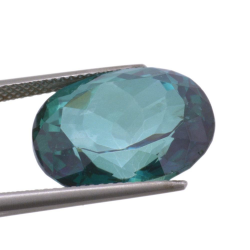 17,86ct. Green Topaz Oval Cut