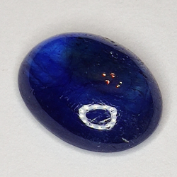 4.53ct Blauer Saphir cabochon oval 11.7x8.8mm