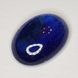 4.53ct Blue Sapphire cabochon oval 11.7x8.8mm