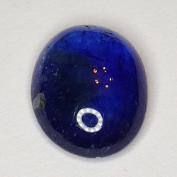 4.53ct Bleu Saphir cabochon ovale 11.7x8.8mm