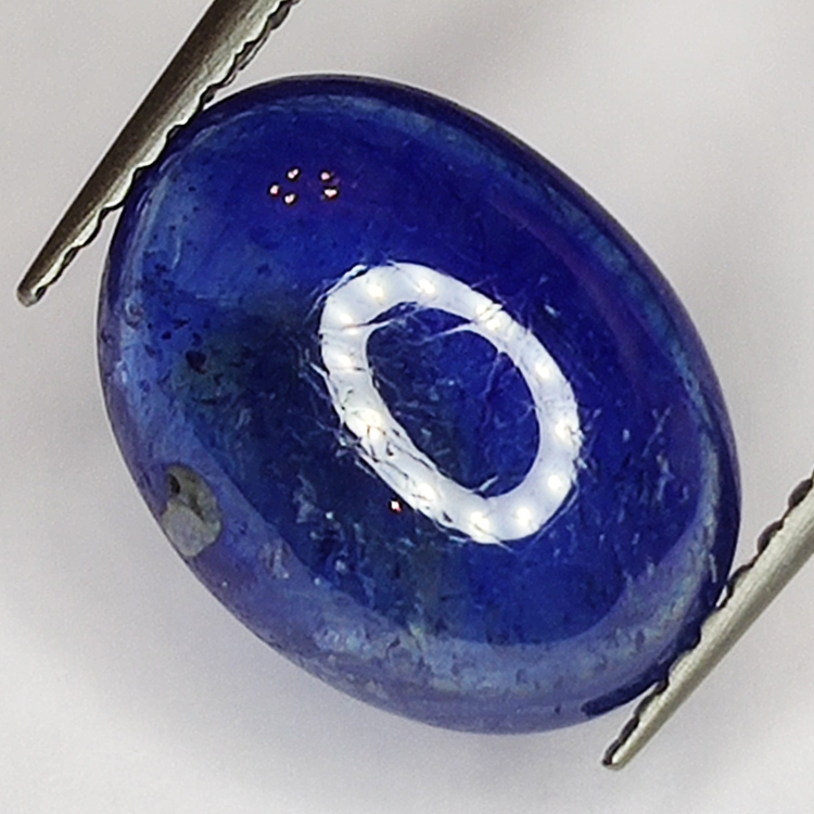 4.53ct Blue Sapphire cabochon oval 11.7x8.8mm