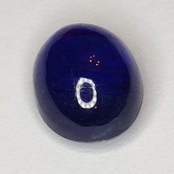 5.41ct Blauer Saphir cabochon oval 10.3x8.1mm