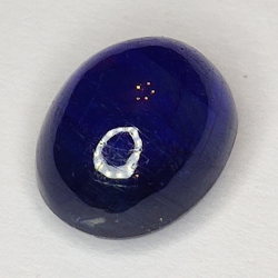 5.41ct Bleu Saphir cabochon ovale 10.3x8.1mm