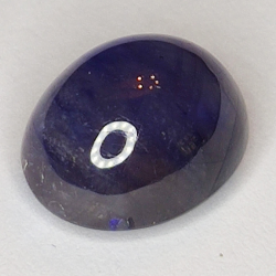 9.15ct Blauer Saphir cabochon oval 12.2x10.0mm