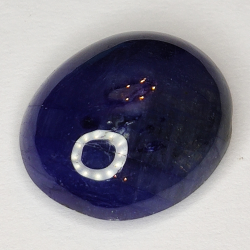 9.51ct Zaffiro Blu cabochon ovale 13.9x11.9mm