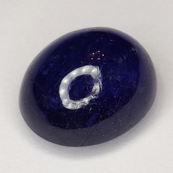 9.06ct Blue Sapphire cabochon oval 12.2x10.3mm