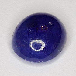 6.37ct Blue Sapphire cabochon oval 11.3x9.6mm