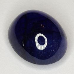 8.93ct Blauer Saphir cabochon oval 12.2x10.0mm