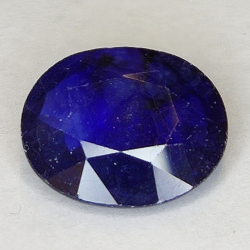 8.74ct Blue Sapphire oval cut 14.8x12.1mm