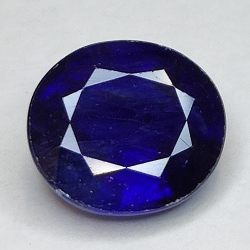 10.51ct Blue Sapphire coupe ovale 13.1x11.8mm