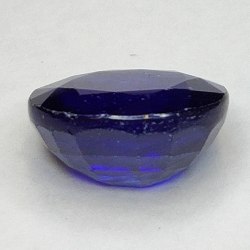 10.51ct Blauer Saphir Ovalschliff 13.1x11.8mm