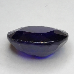 12.72ct Blauer Saphir Ovalschliff 14.9x13.5mm