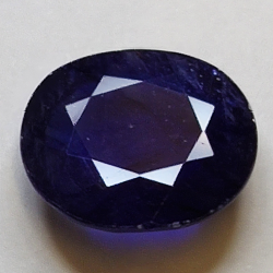 10.21ct Blauer Saphir Ovalschliff 14.8x13.0mm