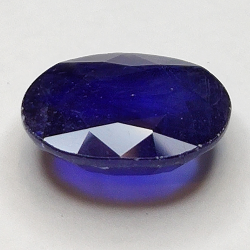 10.21ct Zaffiro blu taglio ovale 14.8x13.0mm