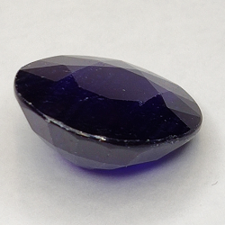 7.30ct Blue Sapphire oval cut 12.7x11.3mm