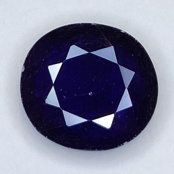 8.63ct Blauer Saphir Ovalschliff 13.5x12.4mm