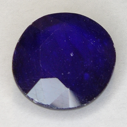 8.63ct Zafiro Azul talla oval 13.5x12.4mm