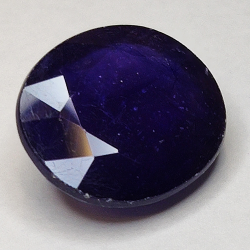 14.76ct Blauer Saphir Ovalschliff 16.0x14.4mm