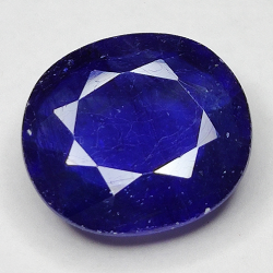 10.51ct Blauer Saphir Ovalschliff 14.3x12.8mm