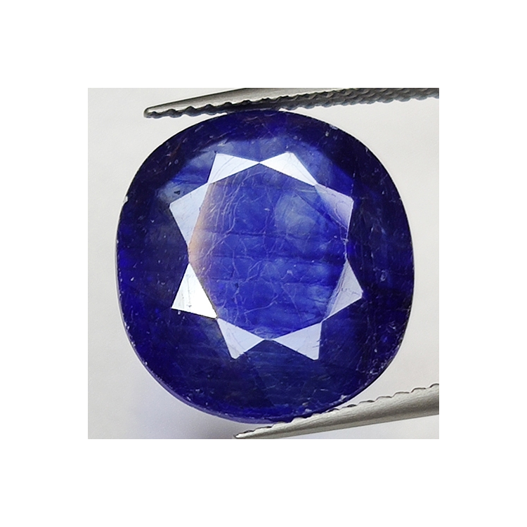 10.51ct Blauer Saphir Ovalschliff 14.3x12.8mm