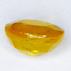 2.26ct Yellow Sapphire oval cut 7.9x6.5mm