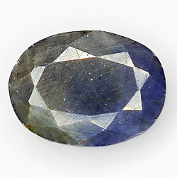 6.25ct Zafiro Azul talla oval 12.9x9.6mm