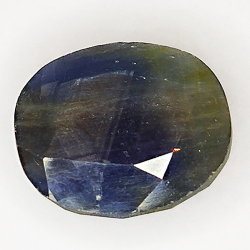 10.55ct Blauer Saphir Ovalschliff 13.5x11.3mm