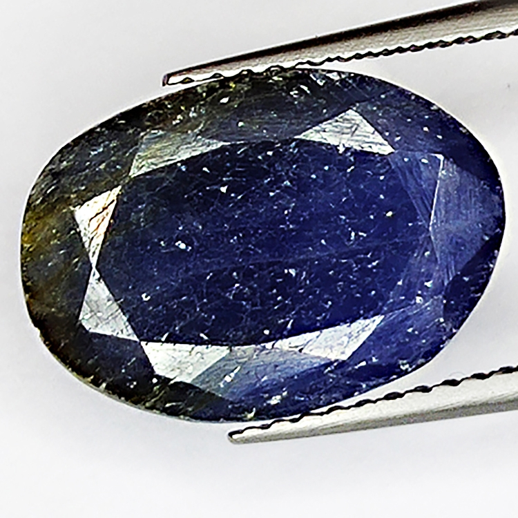 8.35ct Blauer Saphir Ovalschliff 14.2x10.0mm