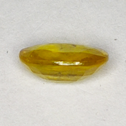 1.48ct Gelber Saphir ovalschliff 8.3x5.8mm