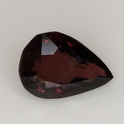 1.46ct Pear cut rubellite tourmaline 8.9x6.2mm