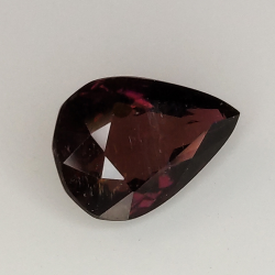 1.46ct Pear cut rubellite tourmaline 8.9x6.2mm