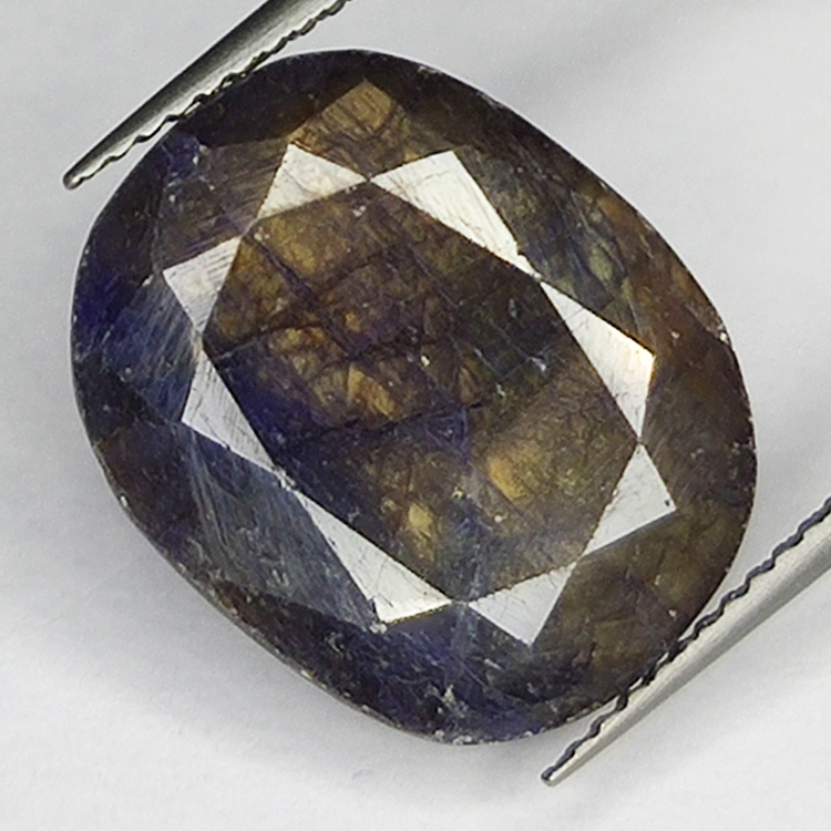 16.15ct Blauer Saphir Ovalschliff 16.2x13.3mm