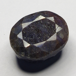 15.35ct Blauer Saphir Ovalschliff 15.3x12.3mm