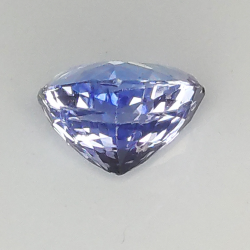 1,23ct Blauer Saphir trilliantschliff 6,9x5,7mm