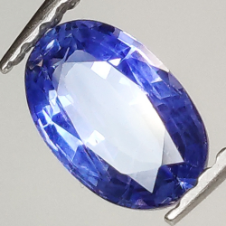 1.13ct Saphir Bleu coupe ovale 7.0x4.5mm