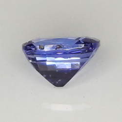 0.98ct Saphir bleu coupe coussin 5.9x4.9mm