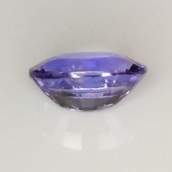 0.85ct Purple Sapphire oval cut 6.7x4.7mm