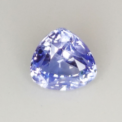 1.07ct Zafiro Azul talla trilliant 5.7x5.4mm